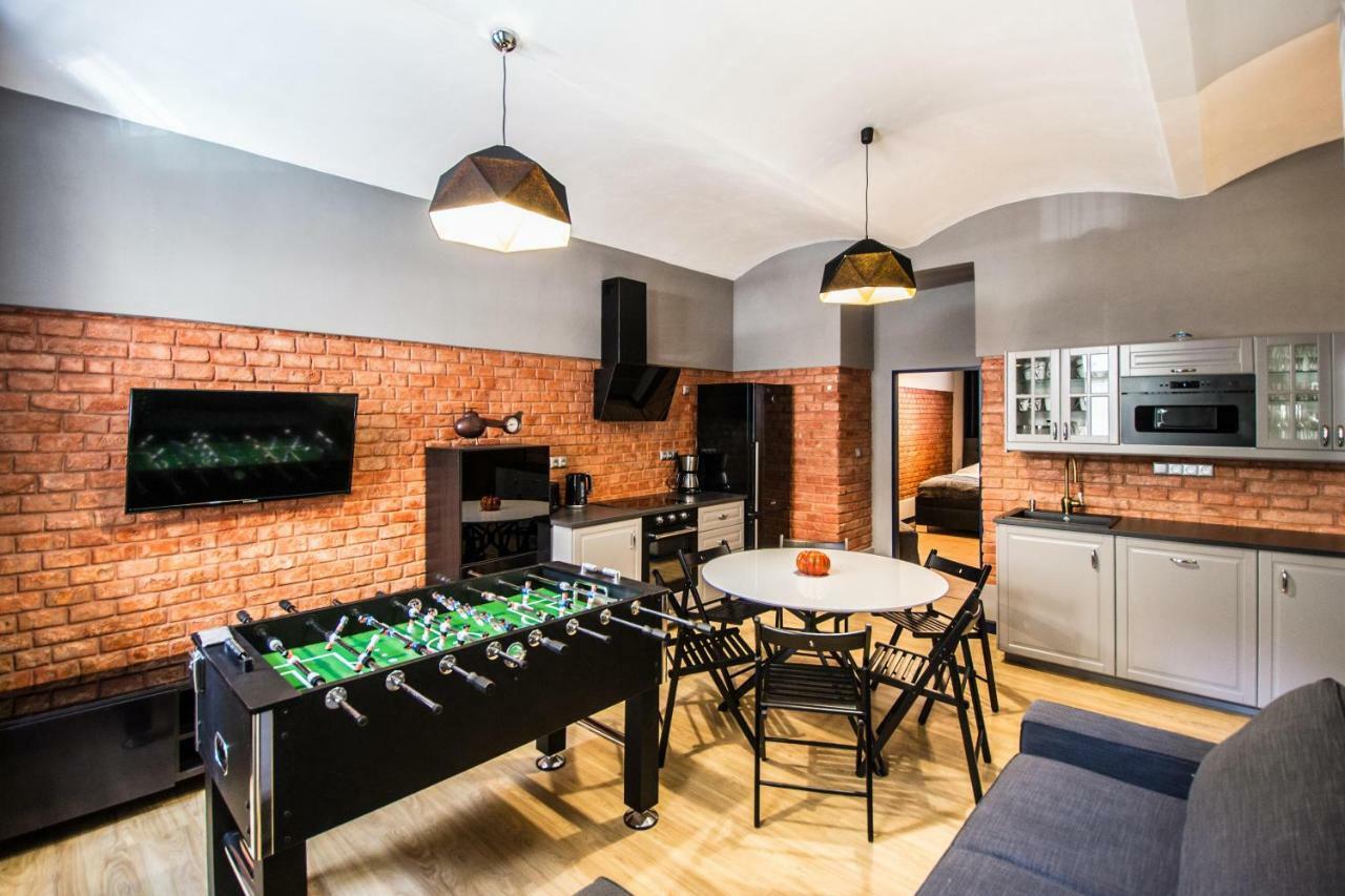 3Bdr Ruterra Apt With Table Football Prága Kültér fotó